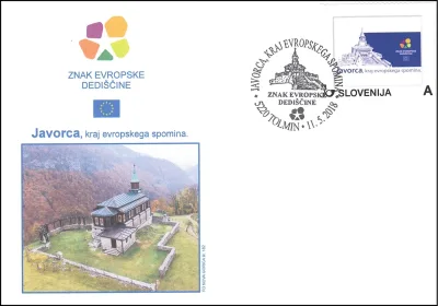 JAVORCA, KRAJ EVROPSKEGA SPOMINA - ZNAK EVROPSKE DEDIŠČINE